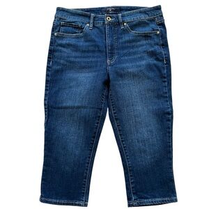 Hilfiger Jeans Blue Slim Cropped Pedal Pusher Jean 8